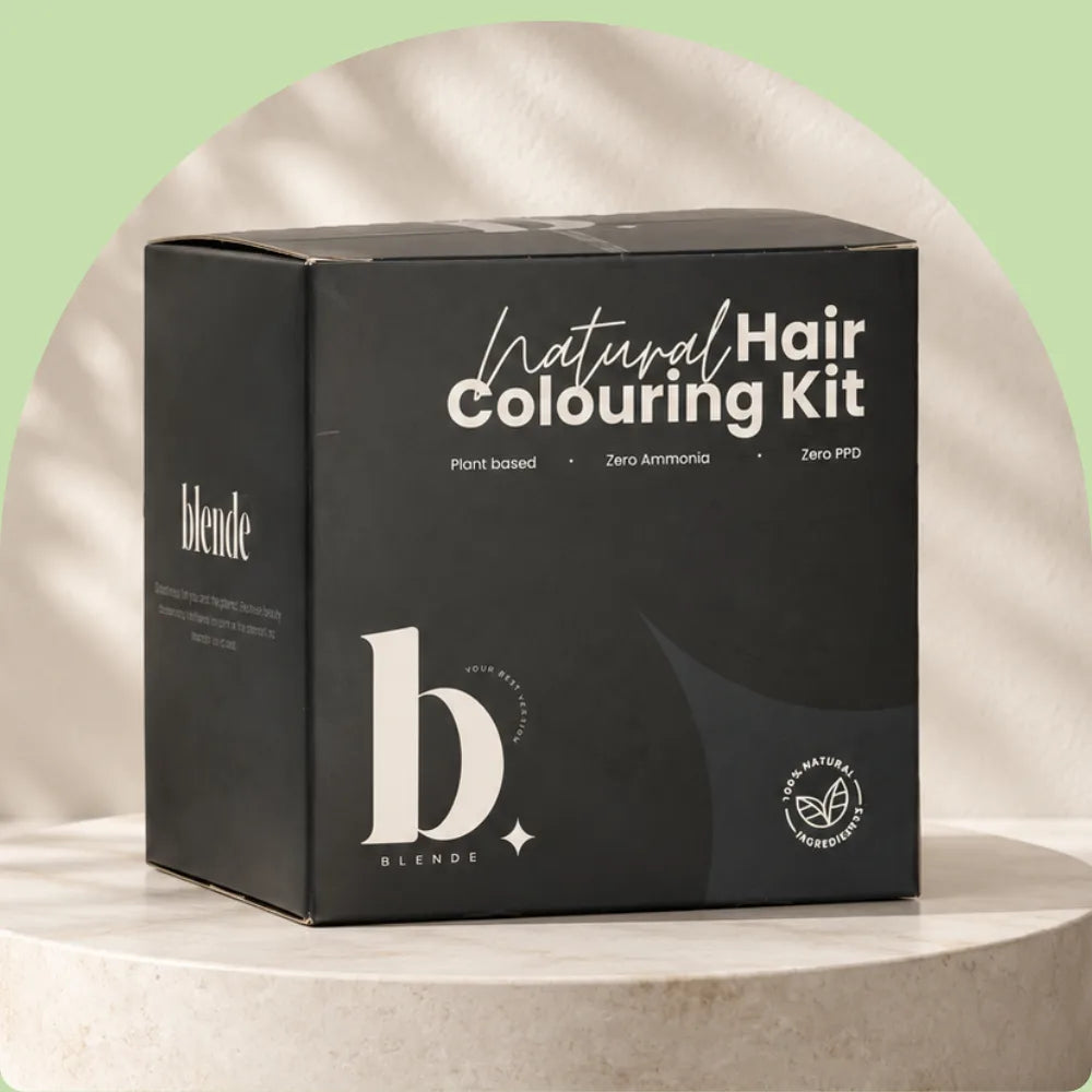 NATURAL HAIR COLOURING KIT - Black