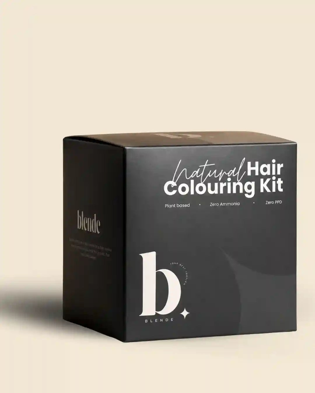 NATURAL HAIR COLOURING KIT - Black